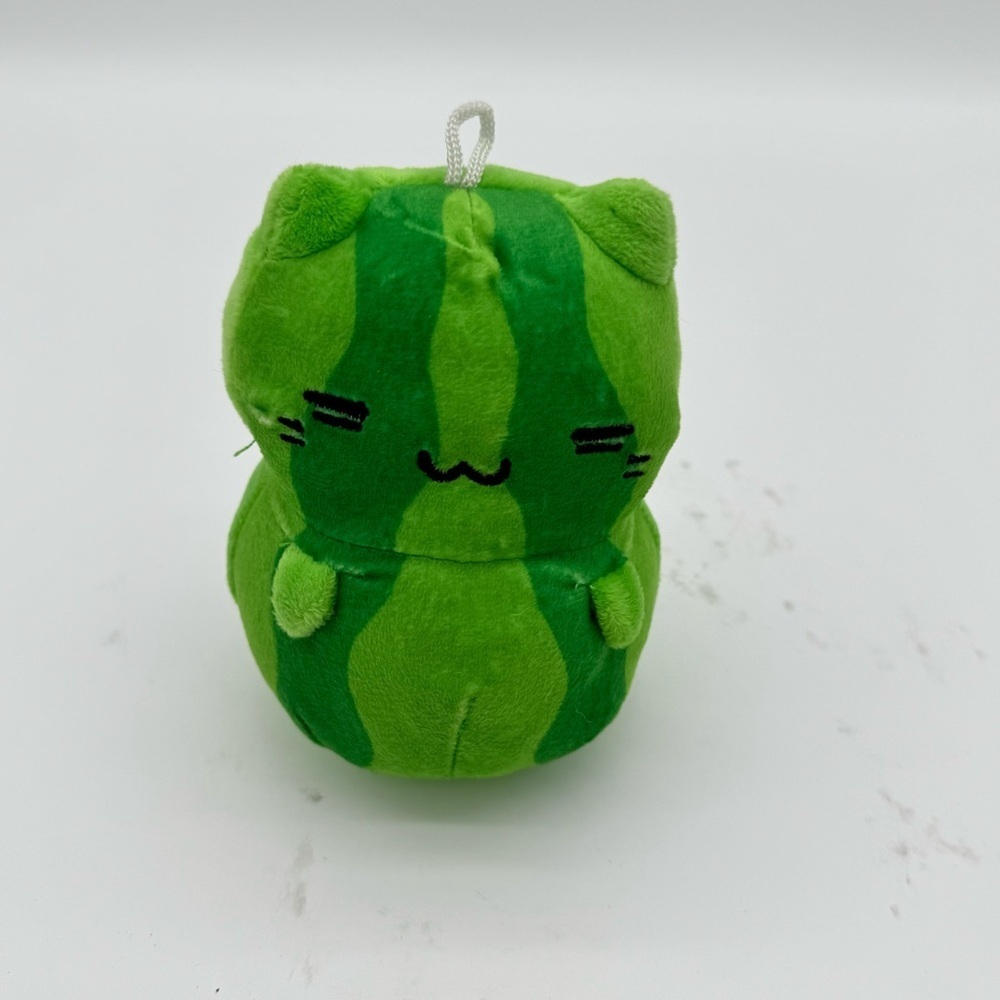 Official Kleptocats 9” Sandi Watermelon Klepto Cat Green Plush Stuffed Animal